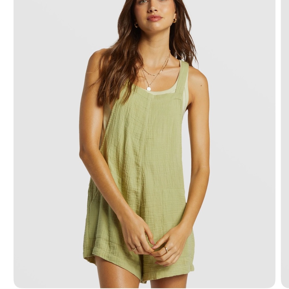 Billabong Beach Crush Romper Avocado